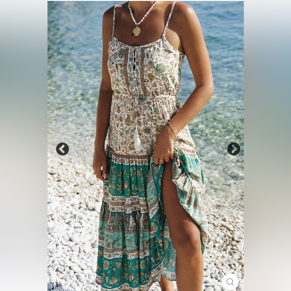 💚ISO ARNHEM SABBA MIDI DRESS AU8 - Picture 1 of 1